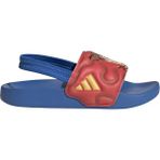 Adidas Adılette Estrap Woody Çocuk Terliği JQ4388 - Mavi - Kırmızı