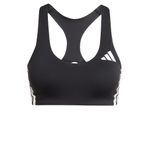 adidas Adizero Run Medium Support Kadın Büstiyer Siyah L