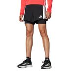 Adidas Adizero Running 2IN1 Gel Pocket Siyah Erkek Şort