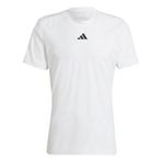 adidas Aeroready Freelift Pro Tennis Erkek Tişört Beyaz S