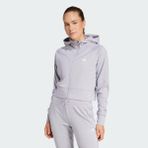 Adidas Aeroready Game And Go Full-Zip Kadın Sweatshirt - XL - Gri