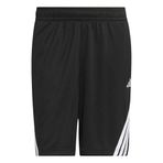 adidas AEROREADY Legends 3-Stripes Knitted Fabric Basketball Erkek Şort