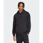 adidas ALL SZN Fleece Hoodie Erkek Siyah Sweatshirt - IX1253-001