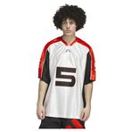adidas Anthony Edwards Short Sleeve Erkek Forma Beyaz M