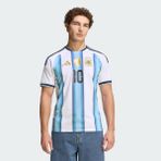 adidas Arjantin 26 Messi İç Saha Erkek Beyaz Forma.- - L