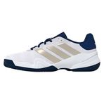 adidas Barricade K Unisex Çocuk Tenis Ayakkabısı JR4448, 37, OOQ02, Beyaz, Unisex Çocuk