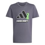 adidas Baskılı Erkek Çocuk T-Shirt, 176, 5003344843, Antrasit, Erkek Çocuk