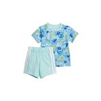 Adidas Bebek Turkuaz Eşofman I Dy Ls T Set Turkuaz Jd0379