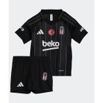 Adidas Beşiktaş Mini Forma Set 24-25 Çocuklar İçin Siyah Renkli Futbol Forması - 6 Yaş