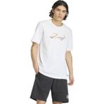 Adidas Cafe Script Erkek Beyaz Yuvarlak Yaka Tişört - 2XL