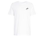 adidas Cheesecake Yuvarlak Yaka Tişört, S, 01-KB2497-2, Beyaz, Erkek