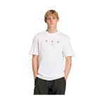 Adidas Clima Sh Sl Tee Erkek Günlük Tişört KE2674 Beyaz - 2XL