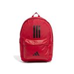 adidas Clsc Bars 3S Sırt Çantası-En: 31 cm, Boy: 44 cm, Derinlik: 15 cm IS7043 Kırmızı