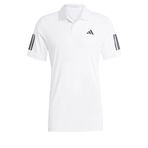 Adidas Club 3-Stripes HS3268 Beyaz Kısa Kollu Polo Yaka Erkek Spor Tişört