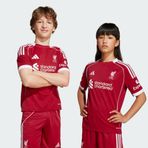 adidas Çocuk Liverpool FC 25/26 İç Saha Forması Futbol JV6436