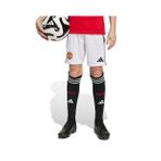 adidas Çocuk Manchester United 25/26 İç Saha Şortu Çocuk Futbol Şortu JP3017 Beyaz