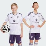 adidas Çocuk Manchester United 25/26 Kids Deplasman Forması Futbol JP3030