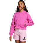 Adidas Çocuk Pembe KAPŞONLU Ceket JG FI 3S FZ JJ4849, 11-12 Yaş