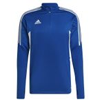 Adidas Con22 Tr Top Mavi Erkek Futbol Uzun Antrenman Üstü