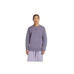 adidas Designed For Training Crew Bisiklet Yaka Sweatshirt, L, 01-JJ4642-2, Mor, erkek