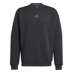 adidas Designed For Training Crew Erkek Sweatshirt Siyah L