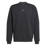 adidas Designed For Training Crew Erkek Sweatshirt Siyah S
