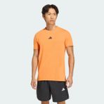 Adidas Designed For Training Workout Erkek Tişört - L - Turuncu