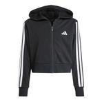 adidas Düz Kız Çocuk Sweatshirt JJ0956 JG 3S FT FZ CRO, 152, 5003291277, Siyah, kız-çocuk