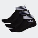 Adidas EE1151 Siyah Unisex Trefoil Ankle Bilek Çorap