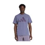 Adidas Erkek Antrenman Tişörtü Tr-Es Fr Logo T Mor JW7402 Şık Tasarım ile Rahat Kesim