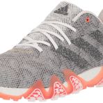 adidas Erkek Codechaos 22 Spikeless Golf Ayakkabısı, Ayakkabı Beyaz/Gri Altı/Güneş Kırmızısı, 40.5 EU