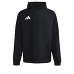 adidas Erkek Entrada 26 Tüm Hava Ceket, Siyah/Beyaz, 3XL