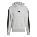 adidas Erkek Essential Three Stripes Fransız Terry Kapüşonlu Kapüşonlu Sweatshirt (1'li paket)