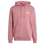 adidas Erkek Essentials Polar Hoodie, Önceden Hazırlanmış Kızıl, L Uzun