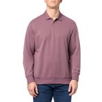 adidas Erkek Go-to Uzun Kollu Polo Gömlek, Gölge İncir, XL