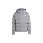 adidas Erkek Gümüş Mont HOLIDAY D JKT JL5076