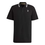 adidas Erkek Juventus Polo Tişört, Siyah, Siyah, S