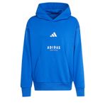 adidas Erkek Kapüşonlu Sweatshirt, Mavi, M Beden