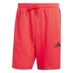 adidas Erkek M 3S FT SHO Kısa Şort PURRUB/BLACK M