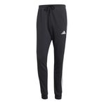adidas Erkek M 3S Ft Tc Pt Eşofman Alti, Black/White, Xl