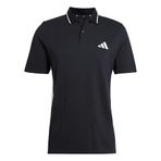 adidas Erkek M 3S PQ PS Polo Yaka T-Shirt BLACK/WHITE S