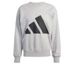 adidas Erkek M BL FT SWT Sweatshirt MGREYH/BLACK S