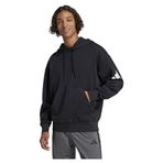 adidas Erkek M HD FT Sweatshirt BLACK/WHITE M