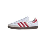 adidas Erkek Samba Ayakkabıları, Beyaz, 11 Women/9.5 Men
