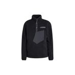 adidas Erkek Siyah Sweatshirt XPL PILE SNAP IW0231