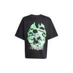 Adidas Erkek Siyah T-Shirt Illustrated Tee KG2672 - M
