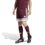 adidas erkek Squadra 25 Şort Şort, Bordo, XL