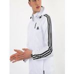 Adidas Erkek The Run Kapusonlu Yagmurluk A 00897 - Beyaz - Xl