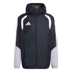 adidas Erkek Tiro 26 Competition All Weather Ceket 3XL siyah/açık onix/beyaz