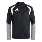 adidas Erkek TIRO26C TR JKT antrenman ceketi (1 adet), Siyah/LTONIX/Beyaz, L